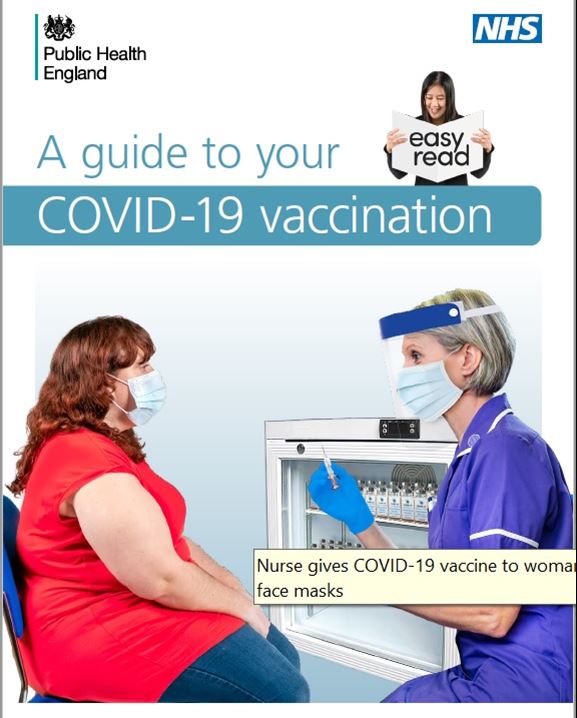 Easy Read covid vaccine leaflet